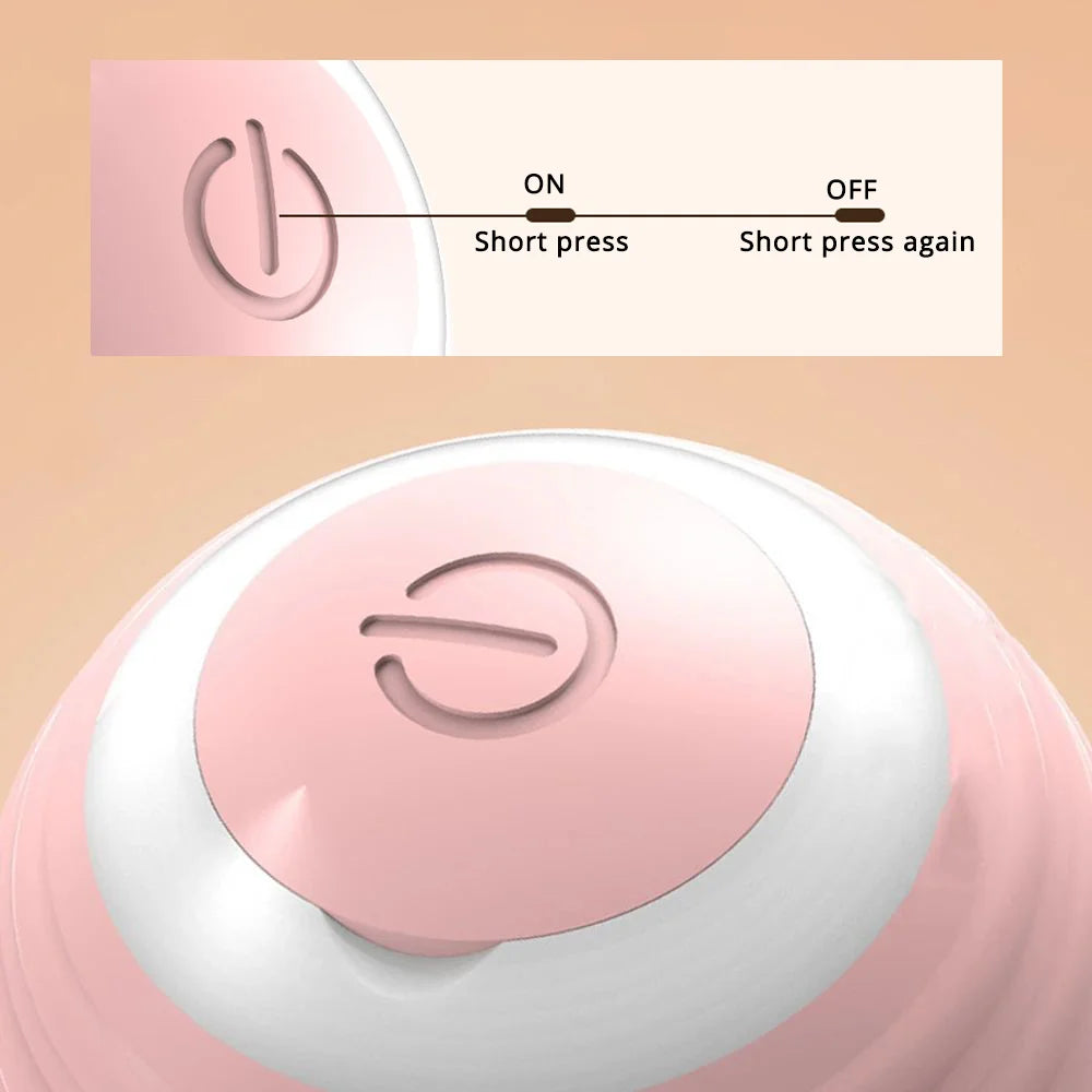 Intelligent Motion-Activated Interactive Cat Ball